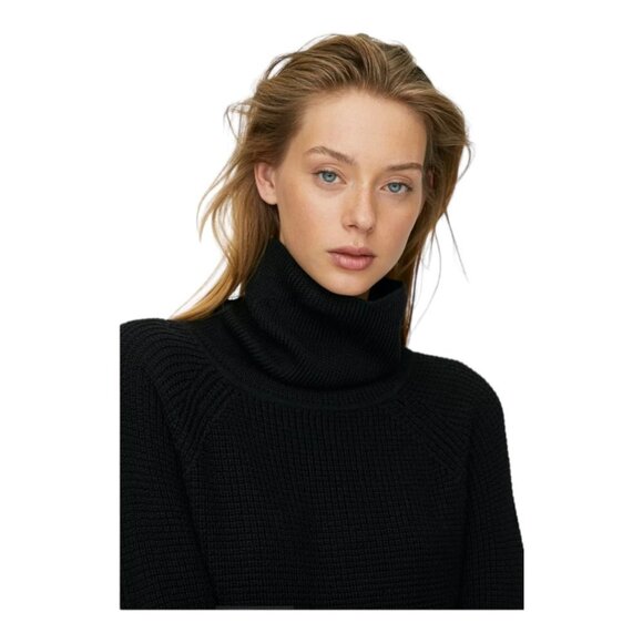 Aritzia Wilfred Free Bianca Merino Wool Sweater Dress - Picture 3 of 7